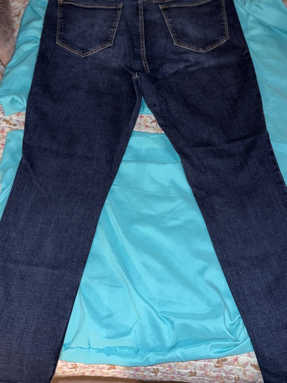 Old Navy Dark Blue Straight Leg Jeans
